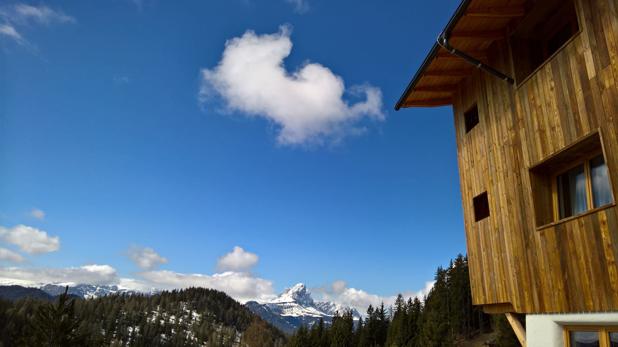 Alpine Hotel Gran Foda' San Vigilio Di Marebbe Exterior photo